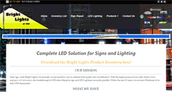 Desktop Screenshot of brightlightsofok.com